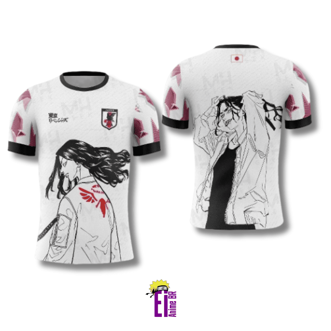 CAMISA ANIME TIME™️BAJI TOKYO REVENGERS 2024/2025 EDIÇÃO LIMITADA ORIGINAL UNISSEX