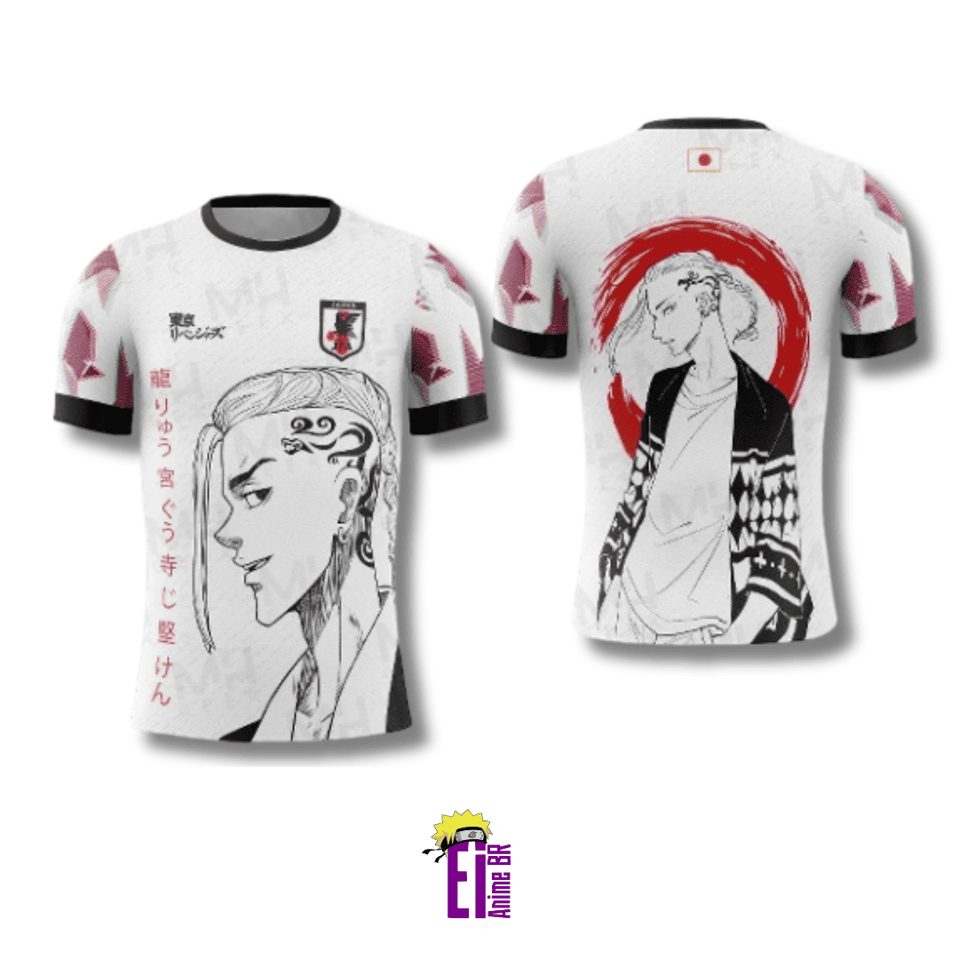 CAMISA ANIME TIME™️DRAKEN TOKYO REVENGERS 2024/2025 EDIÇÃO LIMITADA ORIGINAL UNISSEX