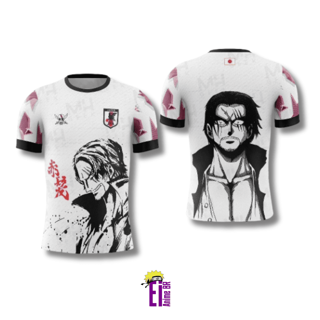 CAMISA ANIME TIME™️SHANKS ONE PIECE 2024/2025 EDIÇÃO LIMITADA ORIGINAL UNISSEX