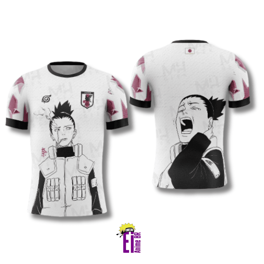 CAMISA ANIME TIME™️ SHIKAMARU NARUTO 2024/2025 EDIÇÃO LIMITADA ORIGINAL UNISSEX