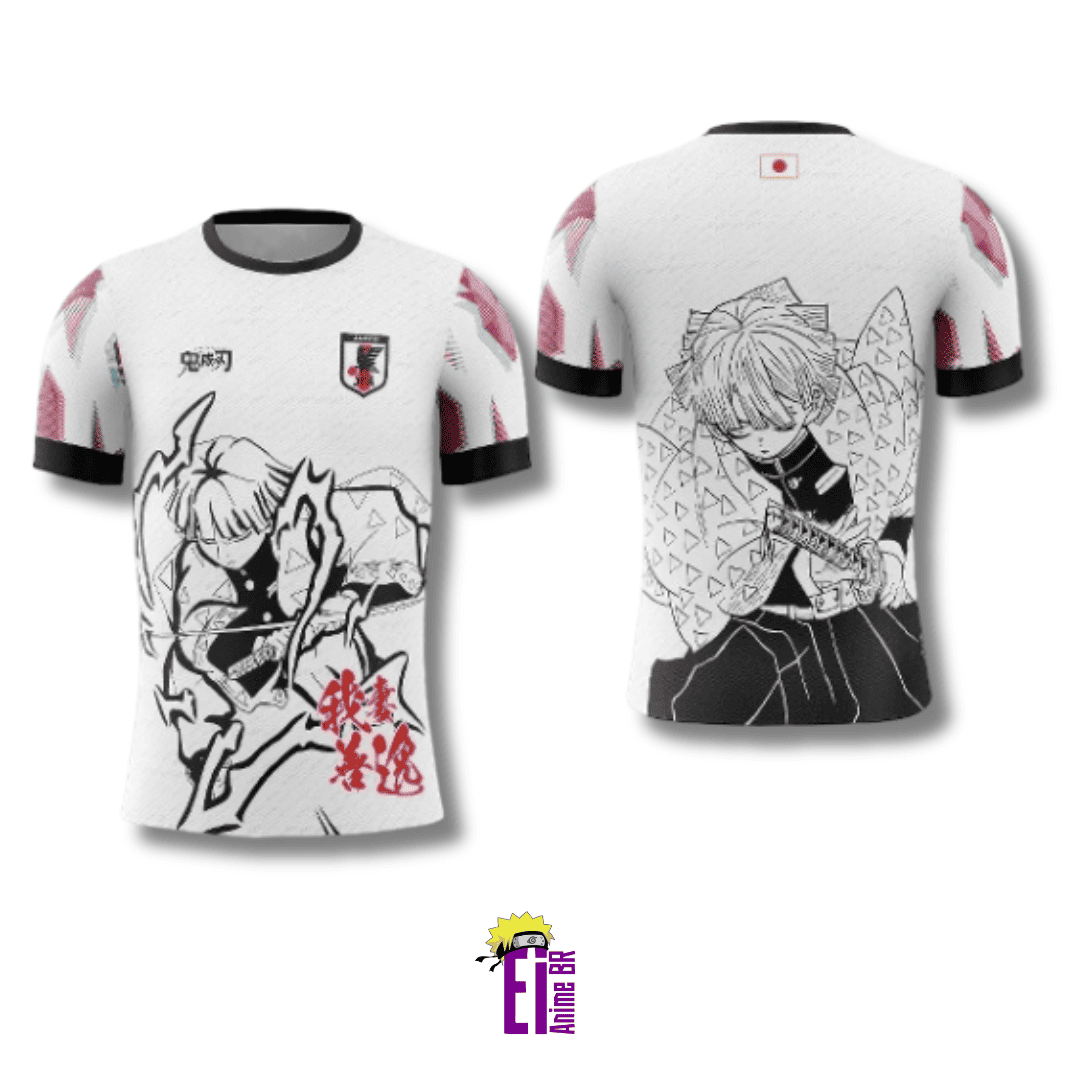 CAMISA ANIME TIME™️ZENITSU DEMON SLAYER 2024/2025 EDIÇÃO LIMITADA ORIGINAL UNISSEX
