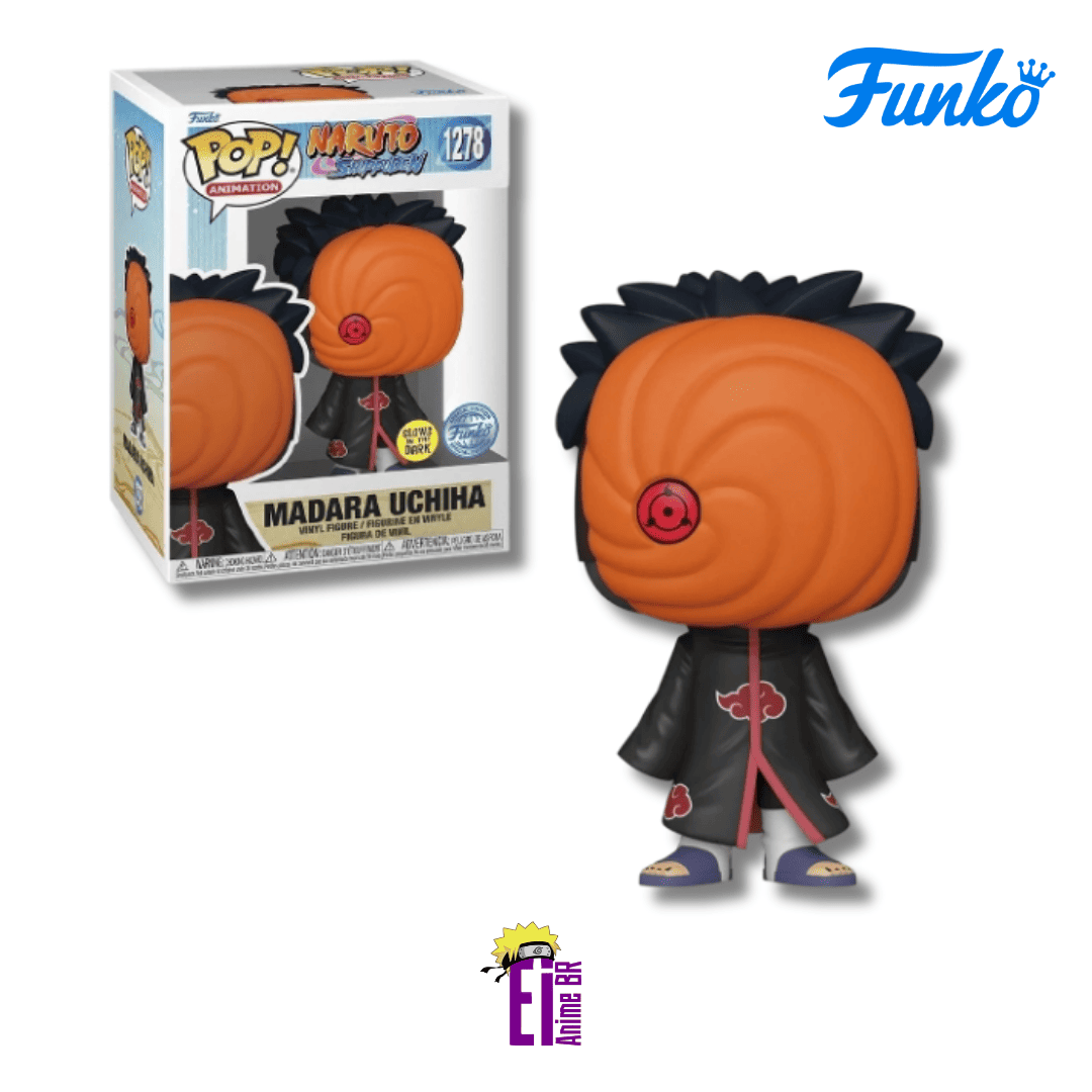 FUNKO POP MADARA OBITO AKATSUKI 1278 ORIGINAL