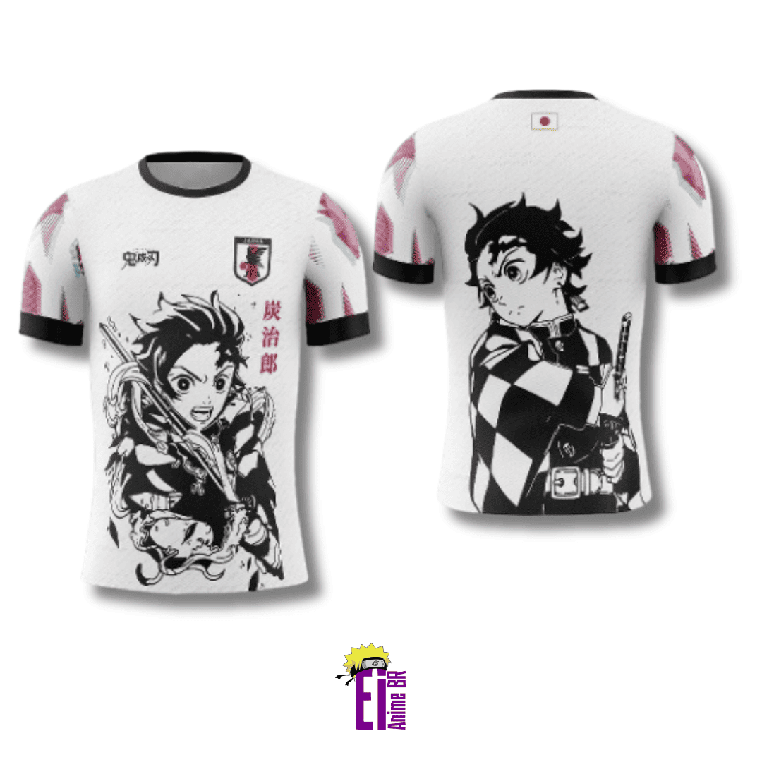 CAMISA ANIME TIME™️TANJIRO DEMON SLAYER 2024/2025 EDIÇÃO LIMITADA ORIGINAL UNISSEX