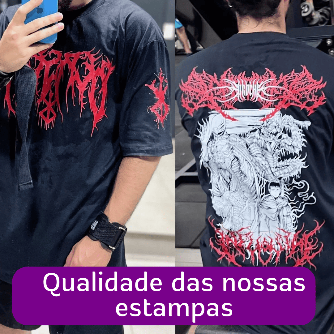 CAMISETAS EI OVERSIZED ANIMES- ORDEM