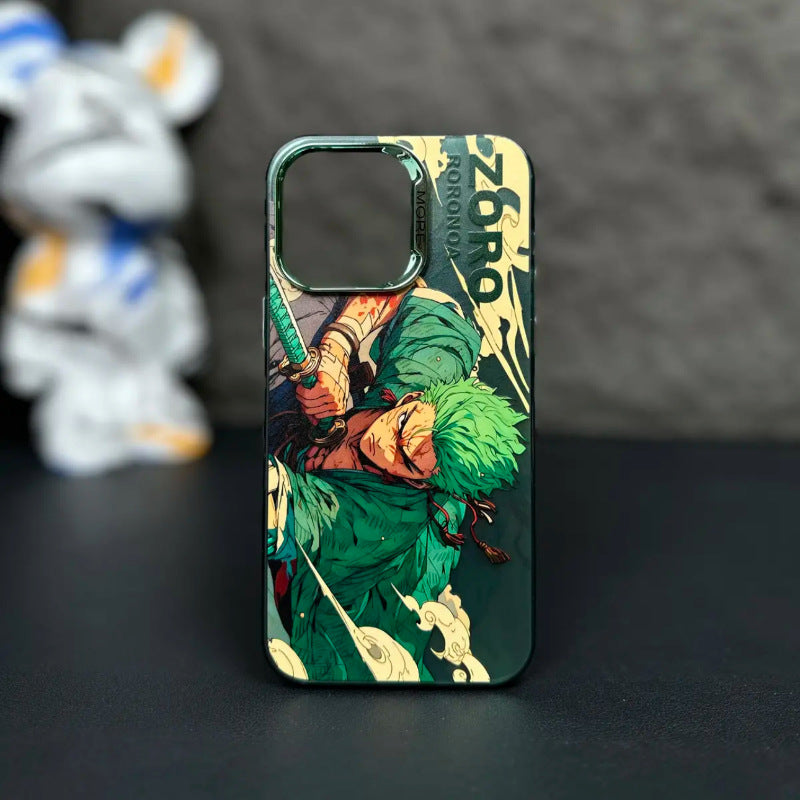 Capa Anime One Piece Luffy Zoro para iPhone 11 Pro Max 12 Pro Max