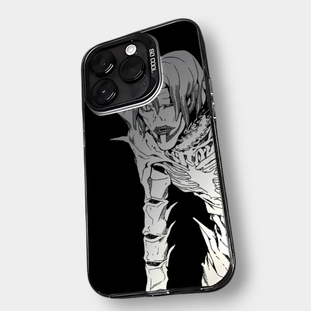 CAPINHA DE IPHONE REM DEATH NOTE METALIZADO
