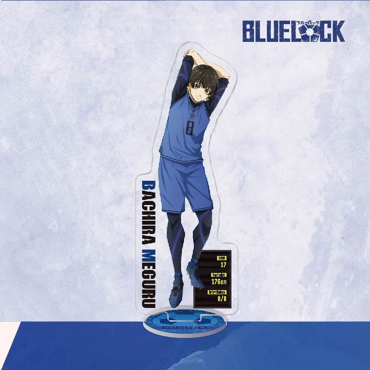 FIGURA DE DECORAÇÃO BACHIRA MEGURU BLUE LOCK