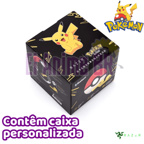 FONE POKÉSHOCK DA RAZER COM APENAS 20 UNIDADES DISPONÍVEIS