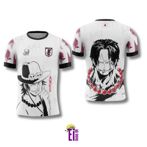 CAMISA ANIME TIME™️ACE ONE PIECE 2024/2025 EDIÇÃO LIMITADA ORIGINAL UNISSEX