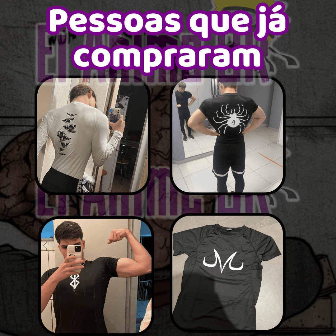 CAMISETA ANIME FIT™️ JUJUTSU KAISEN MARCA SUKUNA