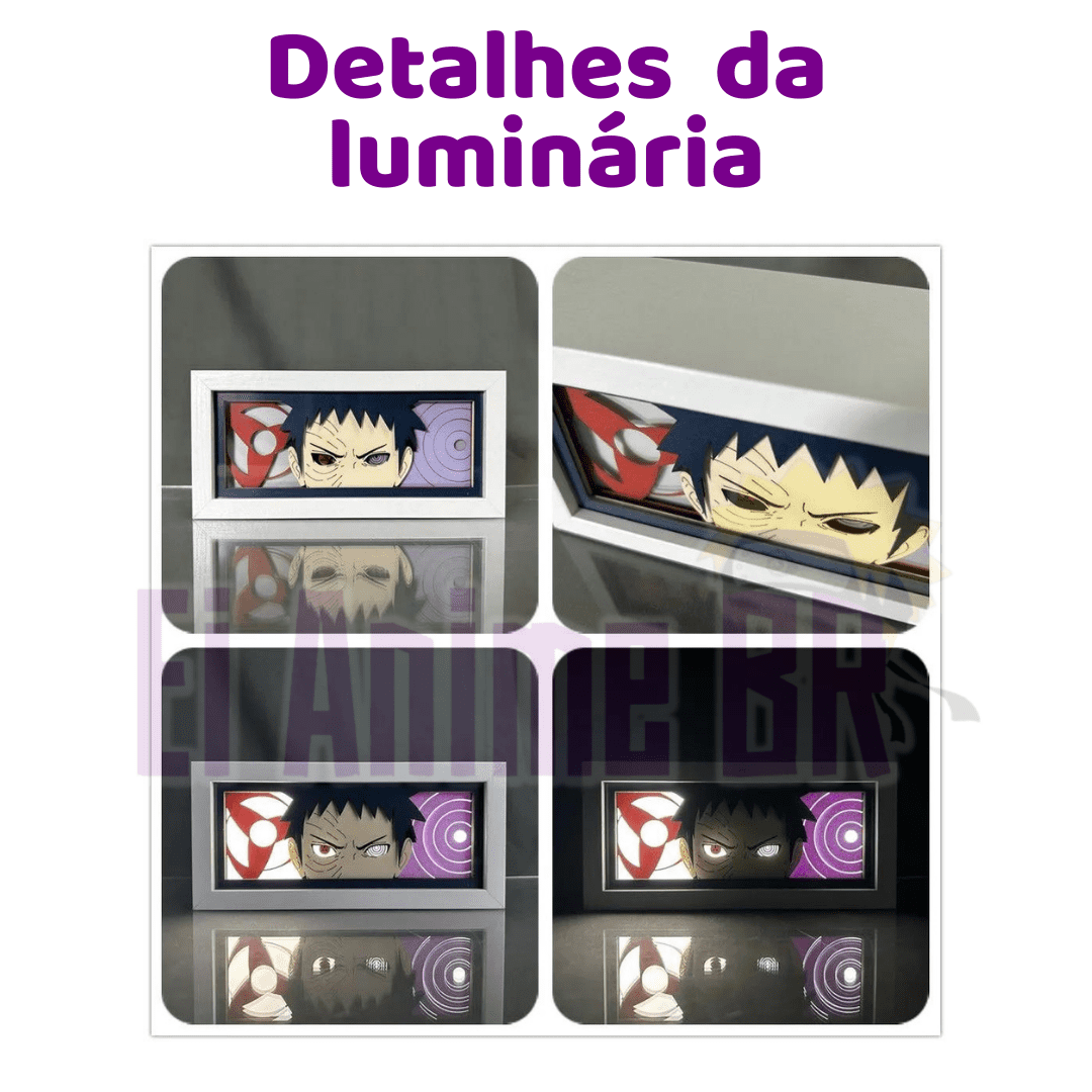 LUMINÁRIA EILUMINE™ ORIGINAL ICHIGO OLHOS DE FOGO