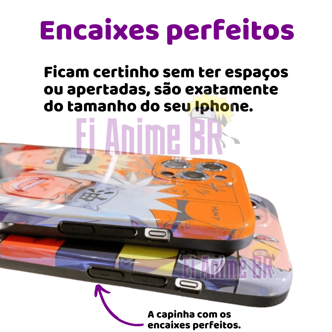 CAPINHA DE IPHONE OBITO 4K