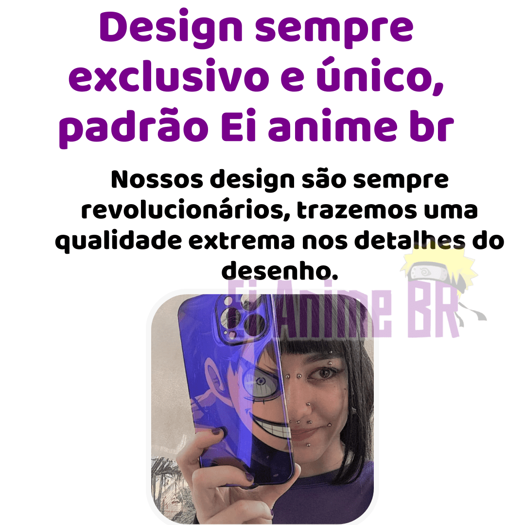 CAPINHA DE IPHONE OBITO 4K