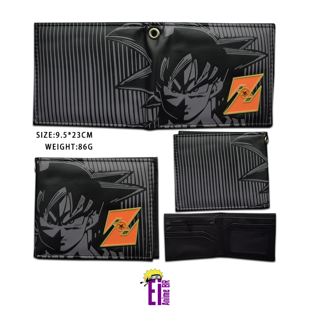 CARTEIRA GOKU  BLACK FOSCO