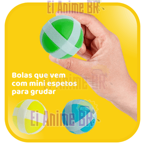 TIRO AO ALVO DO POKÉMON GO EXCLUSIVO POKEBALL™ + BRINDE DE BOLAS E GANCHOS