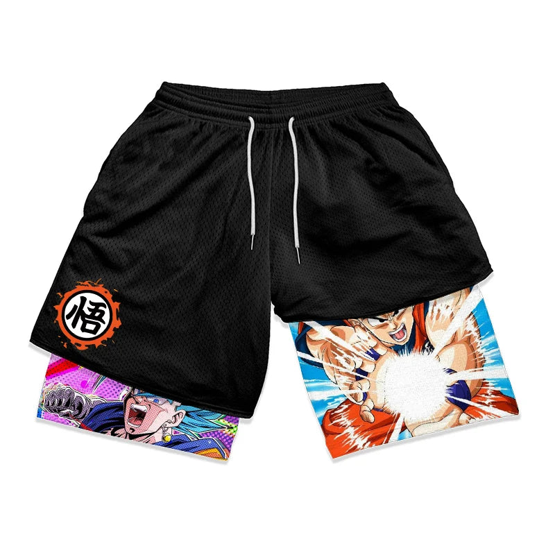 SHORT ANIME FIT™ UNISSEX KAMEHAMEHA