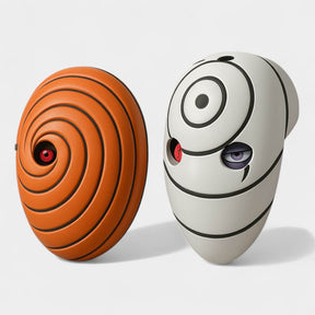 MÁSCARA OBITO UCHIHA OLHOS COM LED