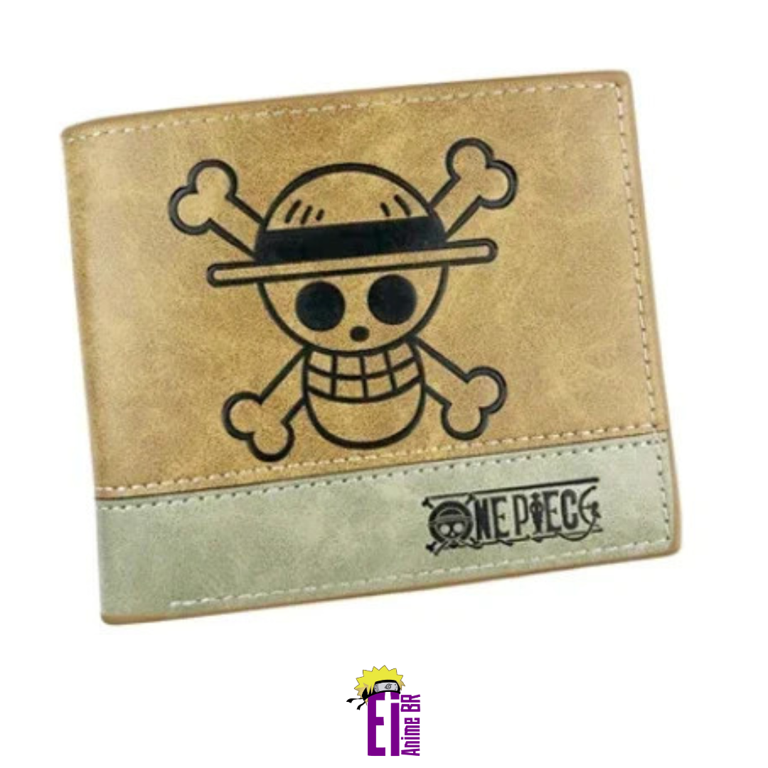 CARTEIRA DE COURO ONE PIECE