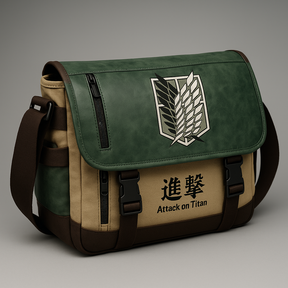 BOLSA DE LADO TRANSVERSAL ATTACK ON TITAN