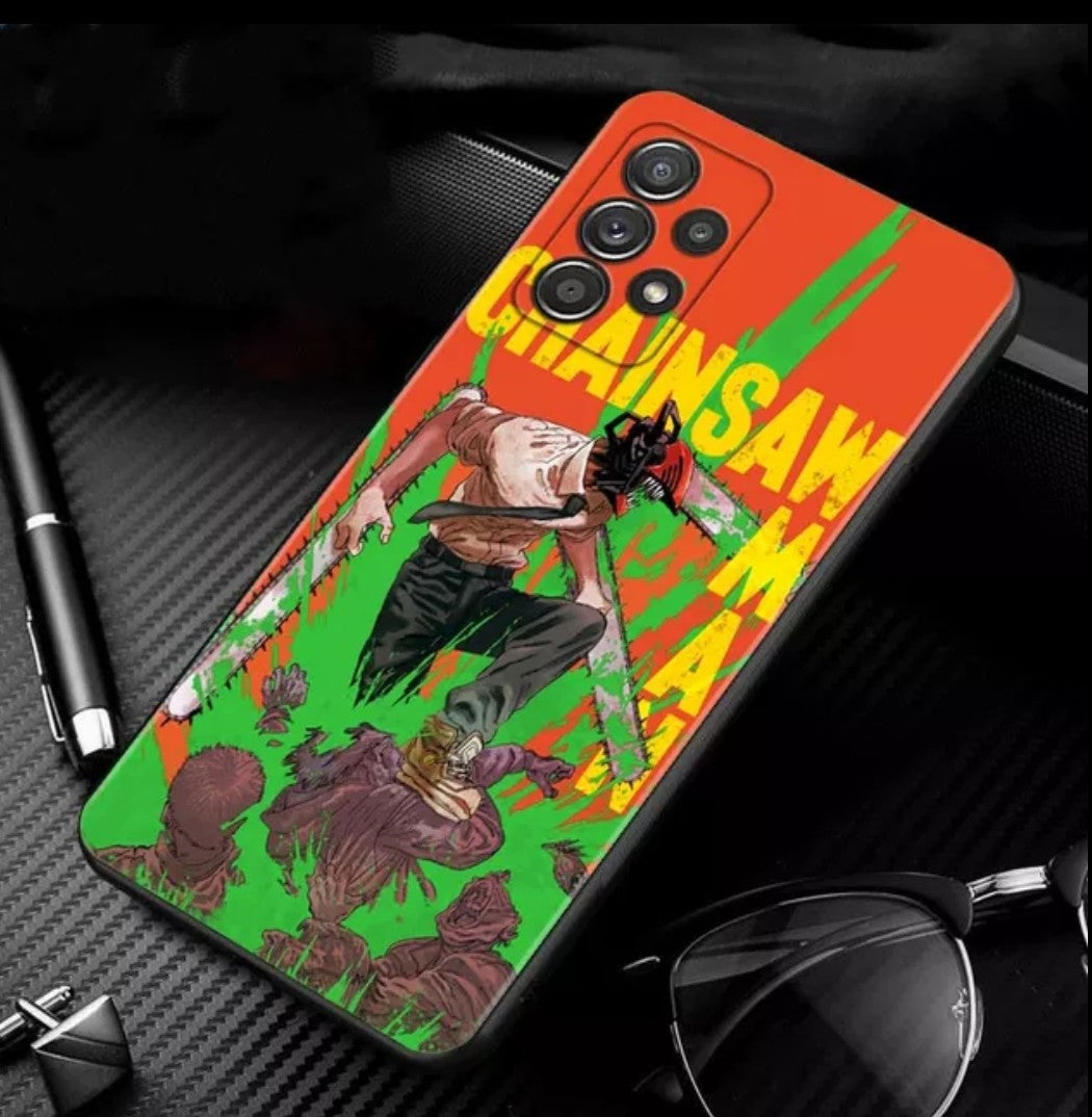 CAPINHA PARA SAMSUNG LINHA "A"  DENJI VERSÃO CHAINSAW MAN