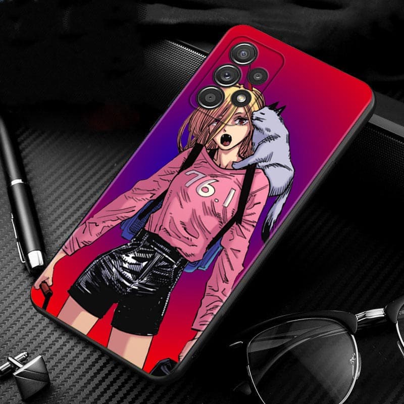 CAPINHA PARA SAMSUNG LINHA "A"  CHAINSAW MAN POWER